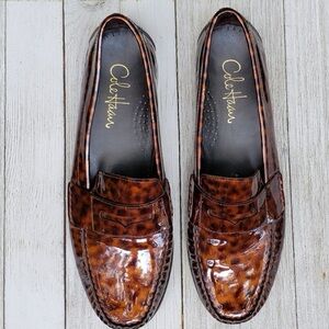 Cole Haan Tortoiseshell Loafers, Size 7